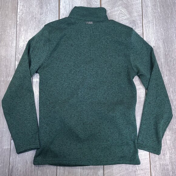 Mountain Khakis Mens Norris Fleece Sweater Size Small Green Button Pullover - Picture 2 of 10